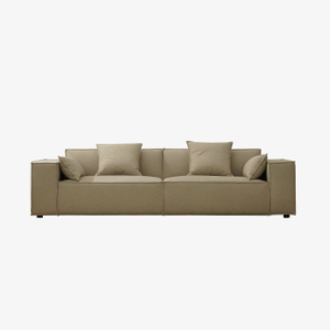 Minimalistisk stoppad modulär Living Divani-soffa