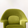 Nodic Womb Lounge Chair & Ottoman Cushioned Chair 