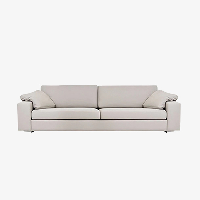 Minimalism Möbler Modern Enkel Tyg Soffor 3-sits soffa 