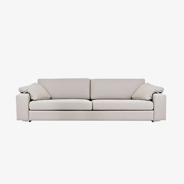 Minimalism Möbler Modern Enkel Tyg Soffor 3-sits soffa 