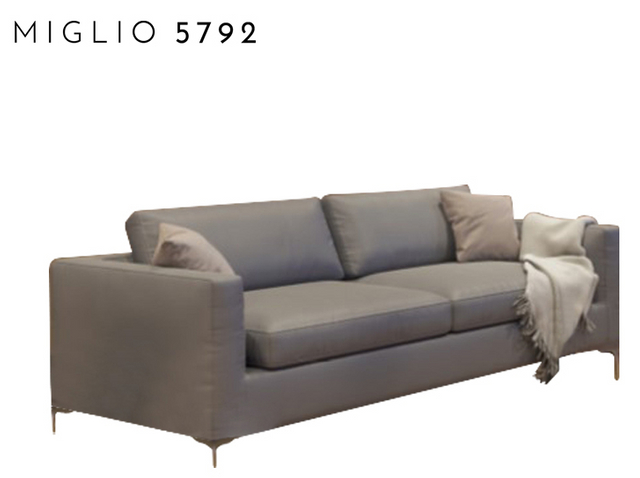 Modern soffa enkel soffa Minimalistisk formad vit soffa Designs Lyxsoffa