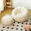 Pumpkin Lazy Swivel Soffstol Nordic Cloud Cute Stol