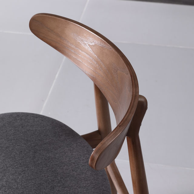 Solid Wood Nordic Chair Kaffestol