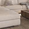 Scandinavian Living Room Modular Sectional Tyg Soffa