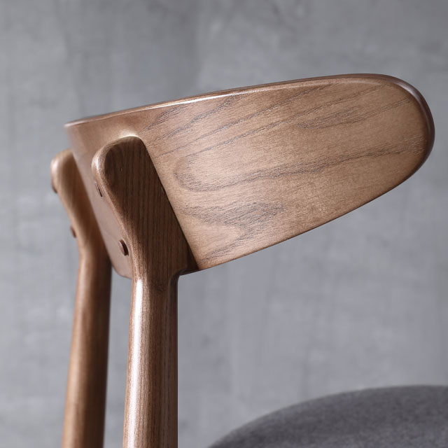 Solid Wood Nordic Chair Kaffestol