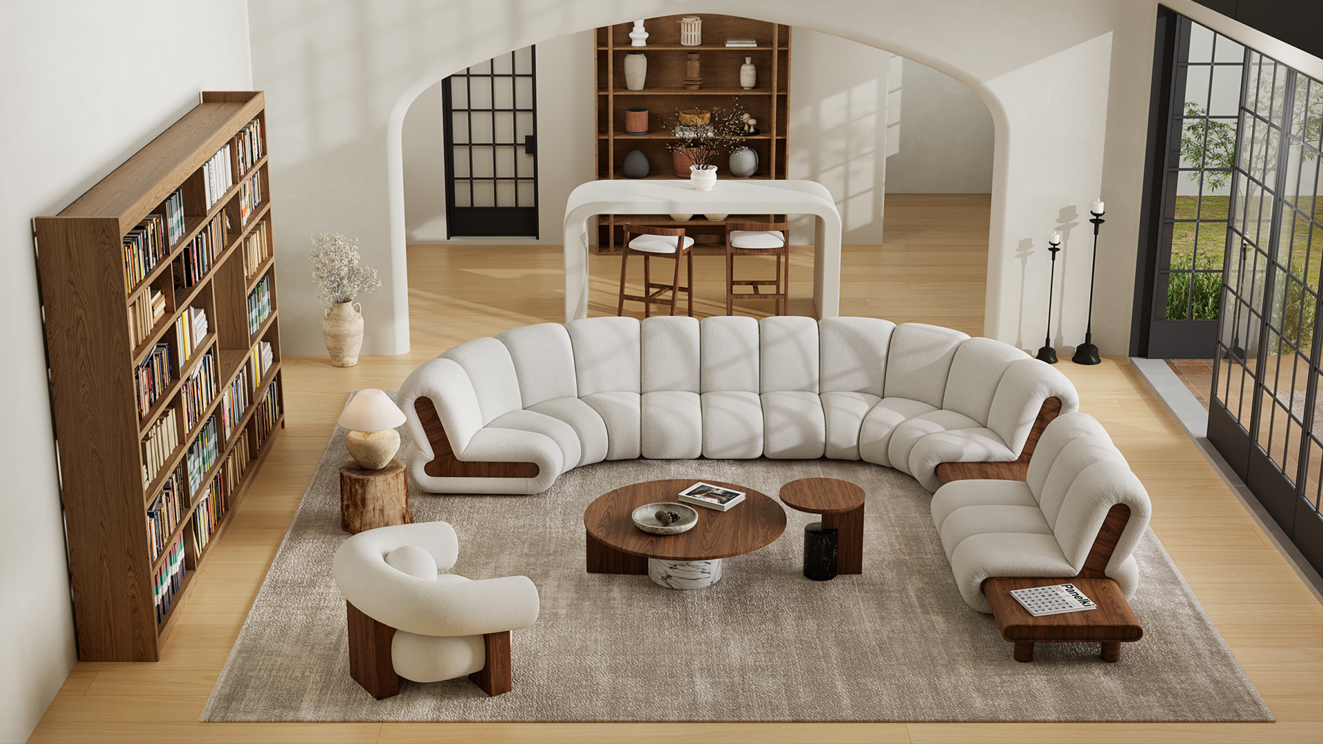 minimalistisk soffa