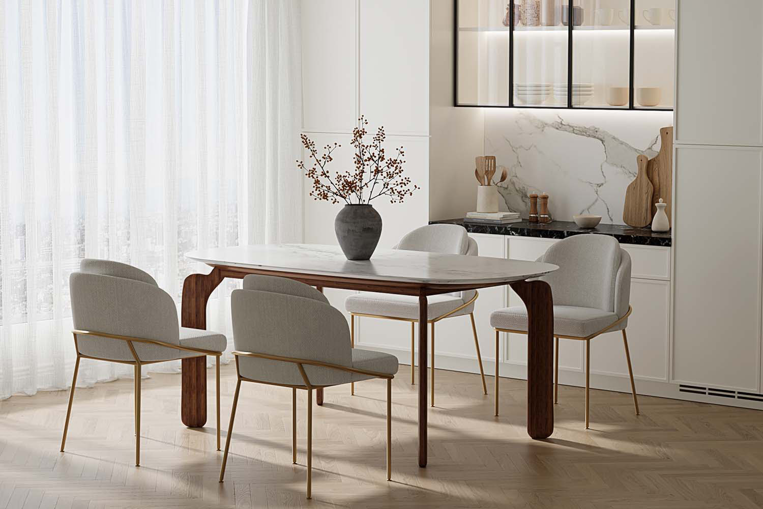 Hur man väljer de perfekta matsalstolarna för ditt utrymme？