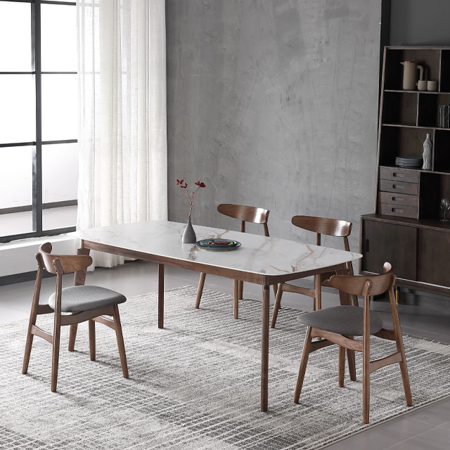 h&ouml;ga bordsstolar set om 4