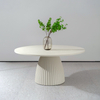 GRC runt matbord inomhus/utomhus med sockel